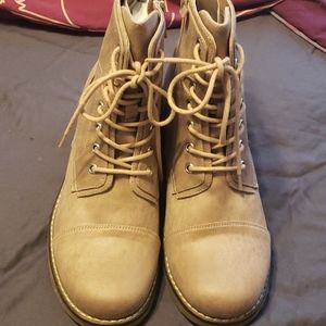 Womens Lace Up Booties